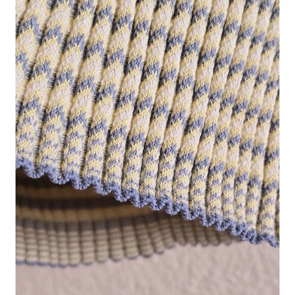 Veronica Beard Dany Ribbed Intarsia Scoop Neck Sweater Size Large As Seen on TV - Picture 6 of 9